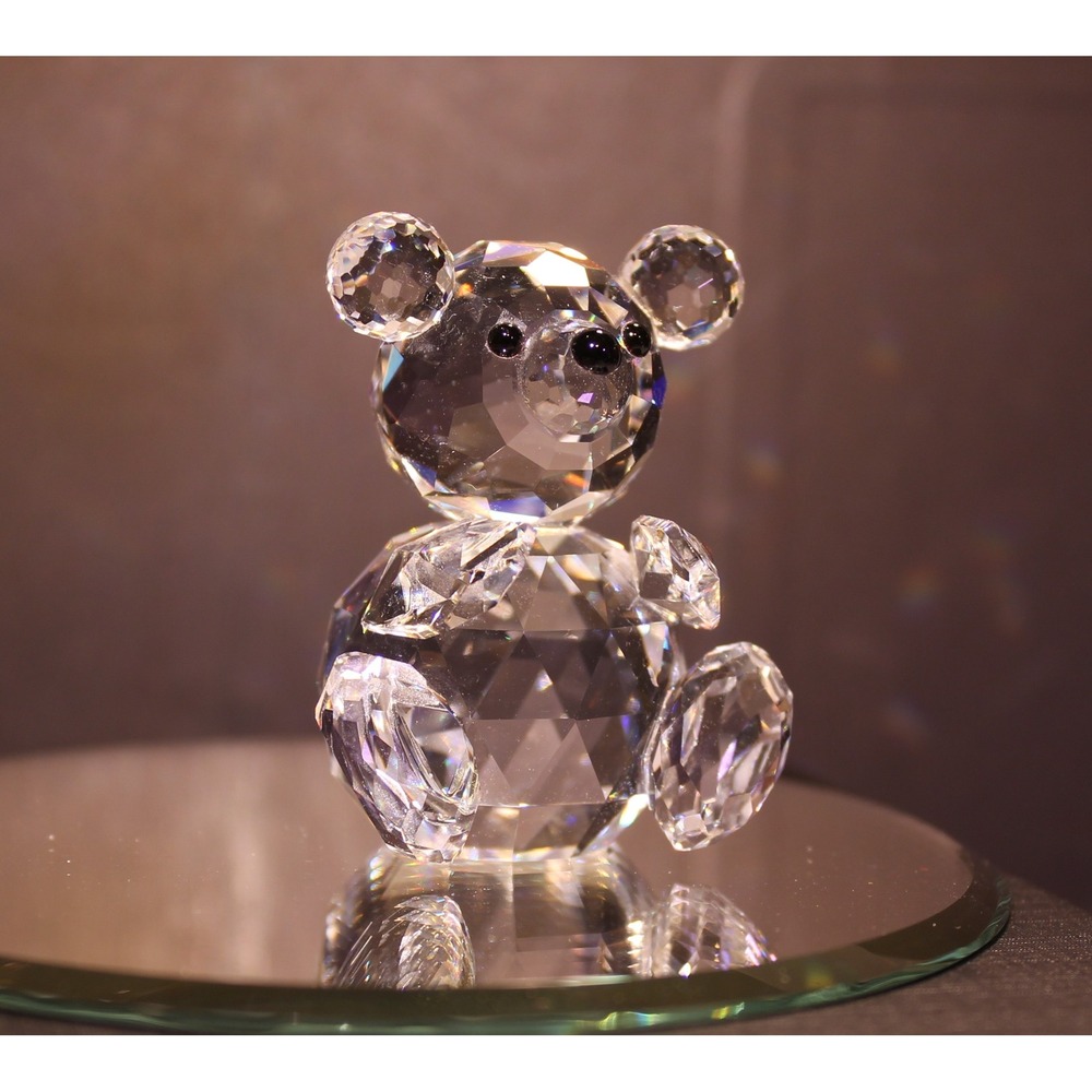 Swarovski Teddy Bear  With Grey Box # 7664 NR 044 (K)